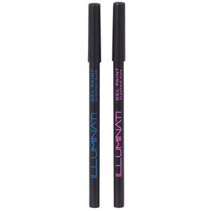 Pink and blue eyeliner💗💙 illuminati💕